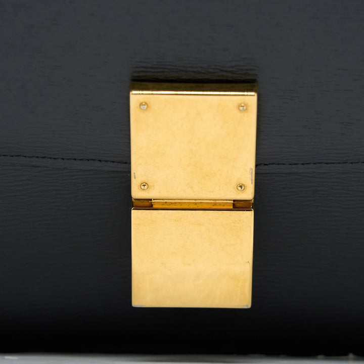 Top Quality Celine Medium Classic Box Calfskin Liege Anthracite