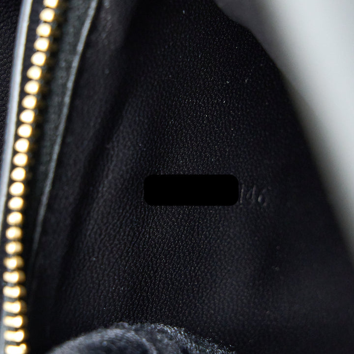 Celine Medium Classic Box Calfskin Liege Anthracite