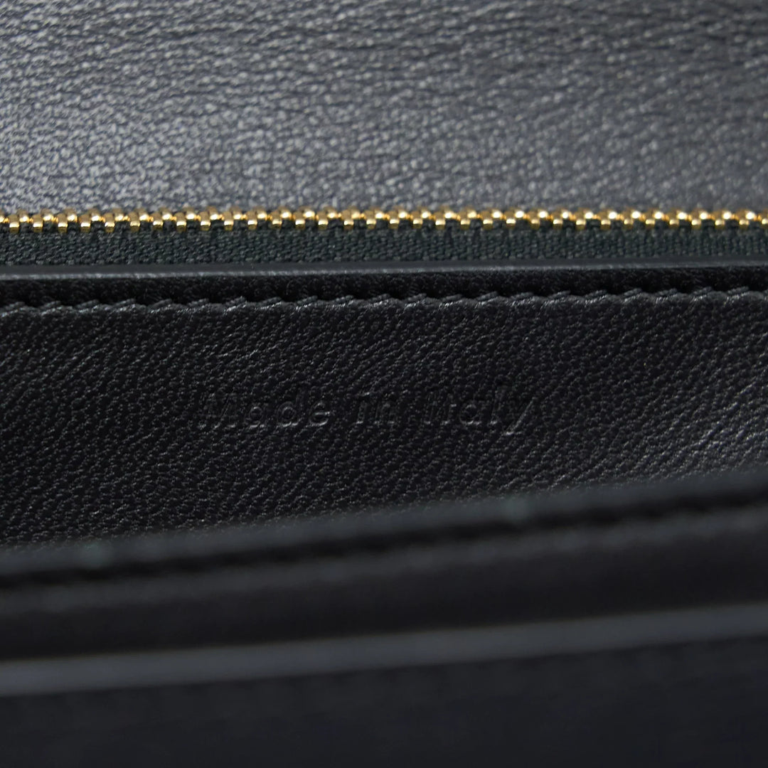 Celine Medium Classic Box Calfskin Liege Anthracite