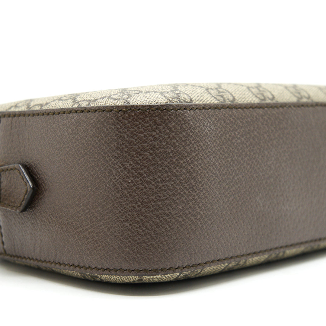 Gucci GG Supreme Crossbody Bag Brown