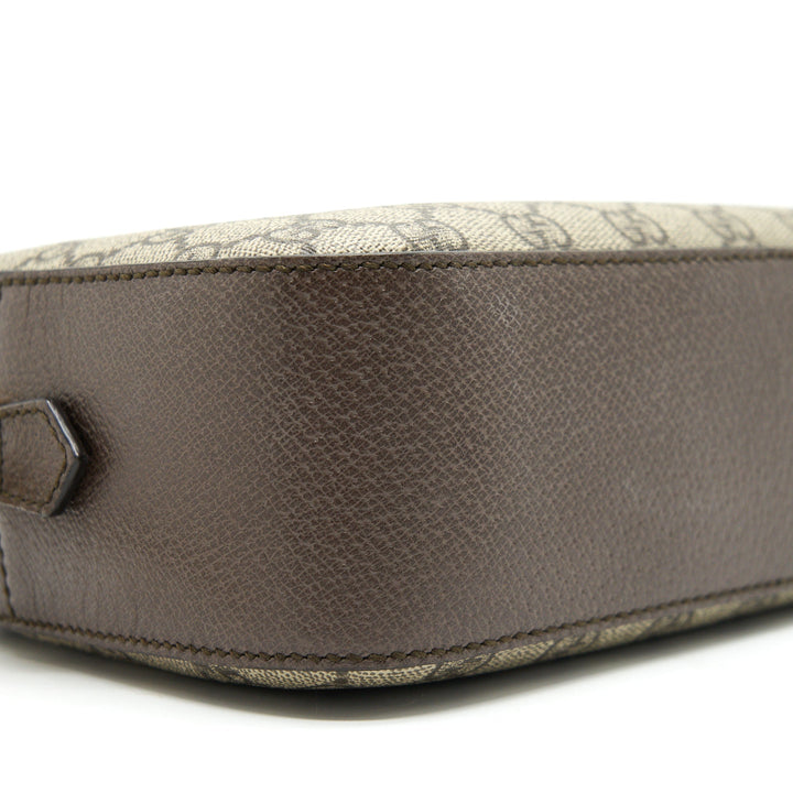 Gucci GG Supreme Crossbody Bag Brown