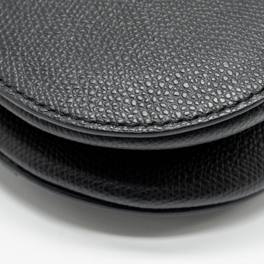 Top quality Dior MINI Saddle Bag Calfskin Black