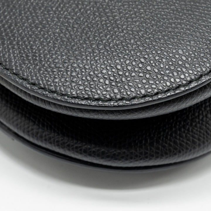 Top quality Dior MINI Saddle Bag Calfskin Black