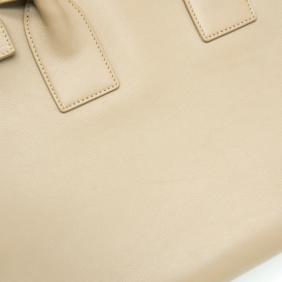 Saint Laurent/YSL Sac De Jour Tote Bag Beige GHW