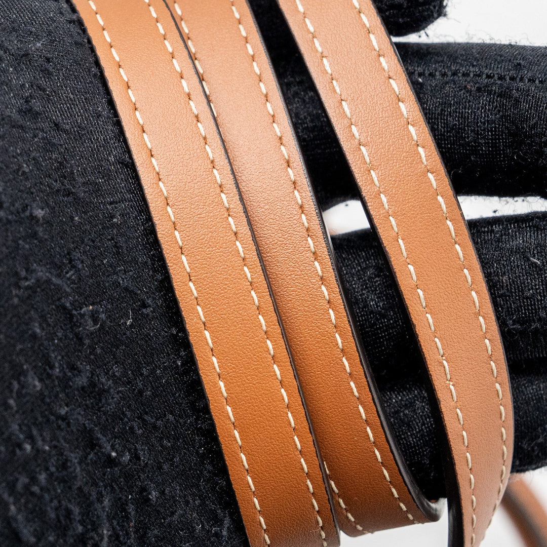 Top Quality Celine Mini Vertical Cabas Triomphe Canvas Brown
