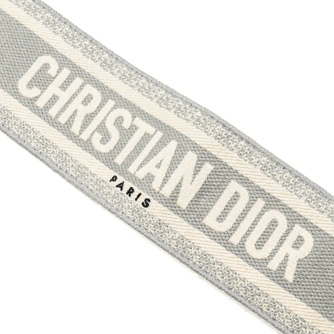 Top quality Dior Shoulder Strap Oblique Canvas grey