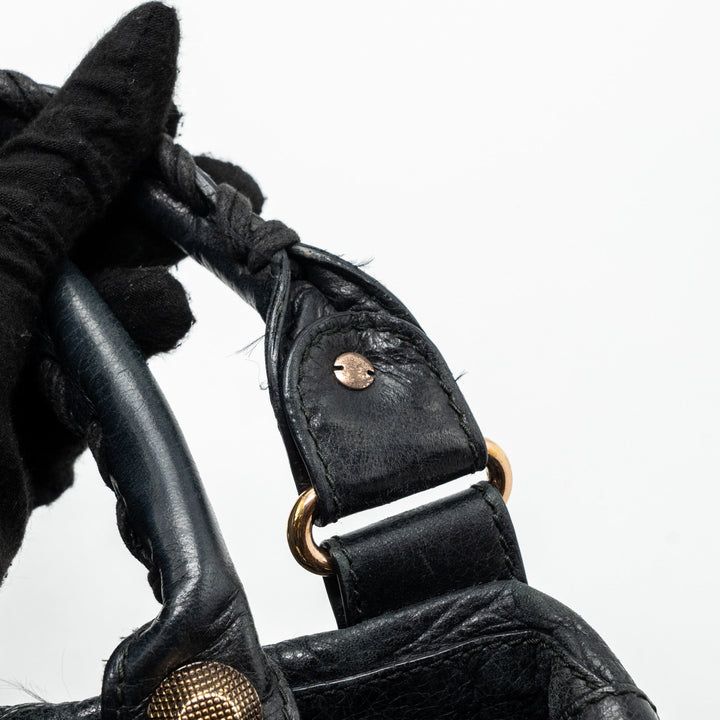 Top Quality Balenciaga G21 Work Bag Leather black GHW