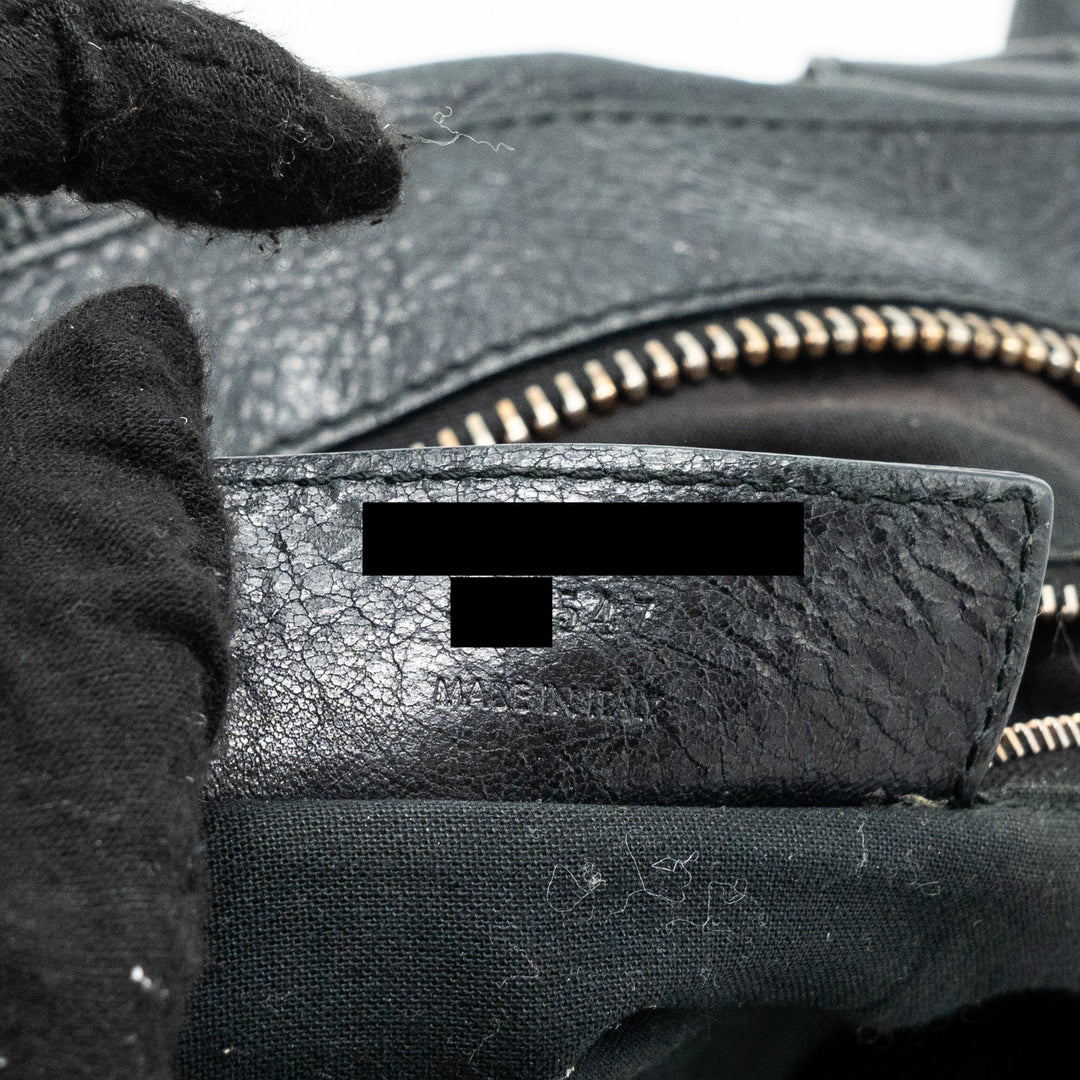 Top Quality Balenciaga G21 Work Bag Leather black GHW