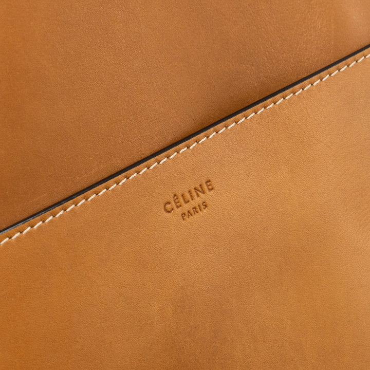Top Quality Celine Sangle bucket bag leather brown