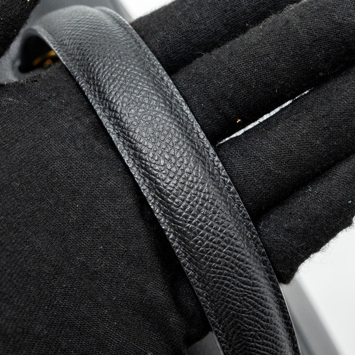 Celine mini belt bag grained calfskin black
