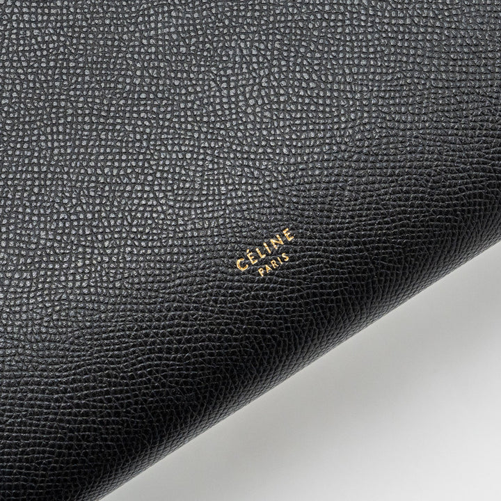 Celine mini belt bag grained calfskin black