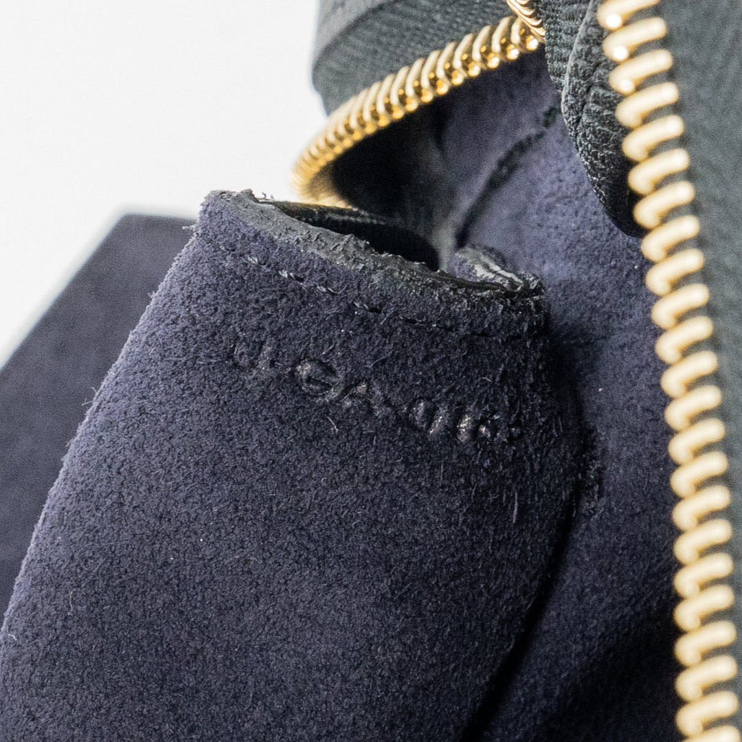 Celine mini belt bag grained calfskin black