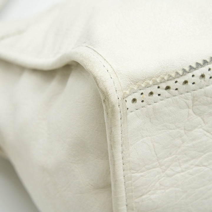 Top Quality Balenciaga Giant City Bag White SHW