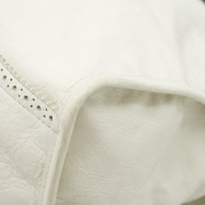 Top Quality Balenciaga Giant City Bag White SHW