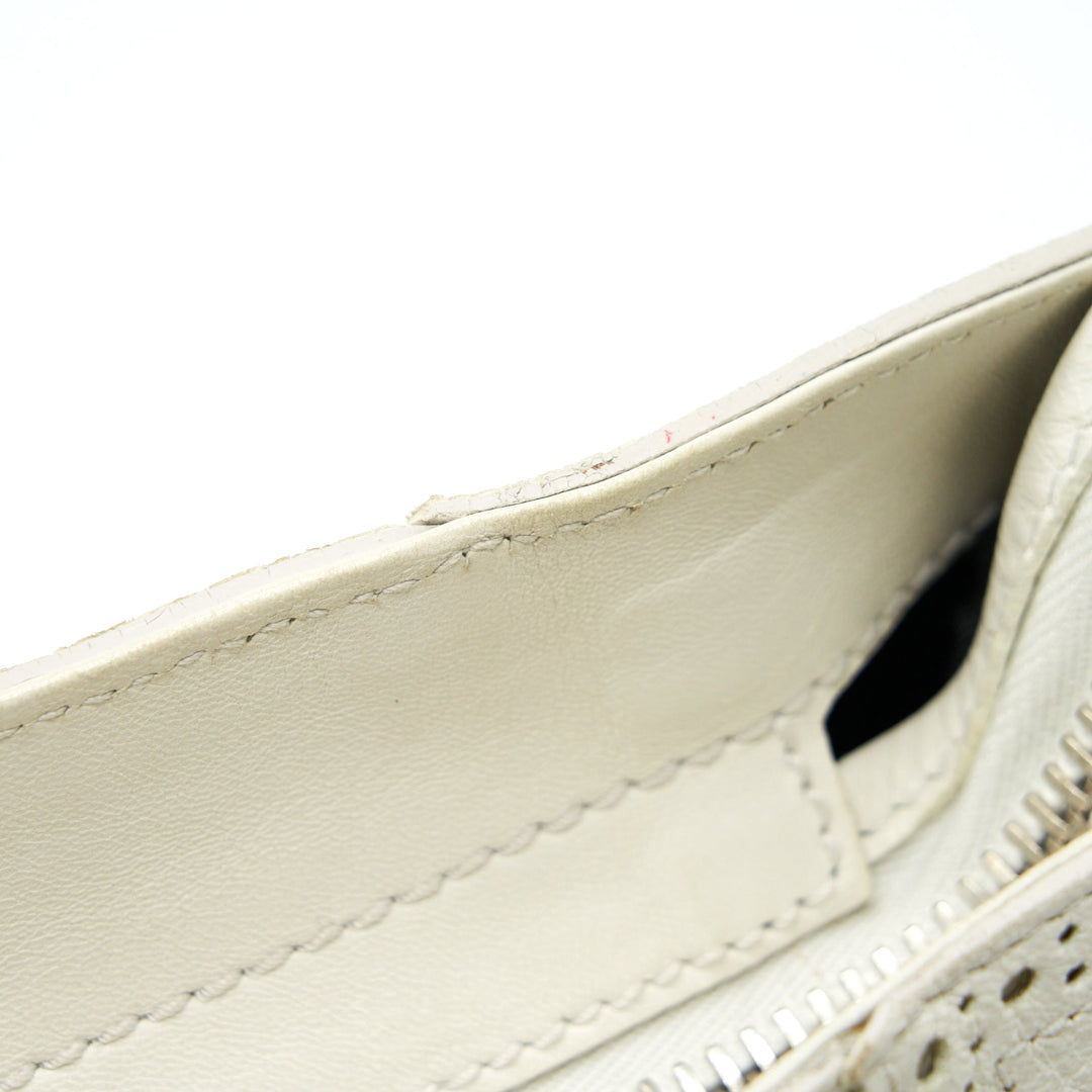 Top Quality Balenciaga Giant City Bag White SHW