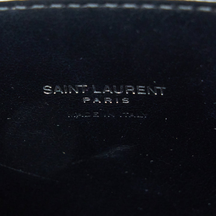 Saint Laurent/YSL Sac De Jour Nano Croc Embossed Black SHW