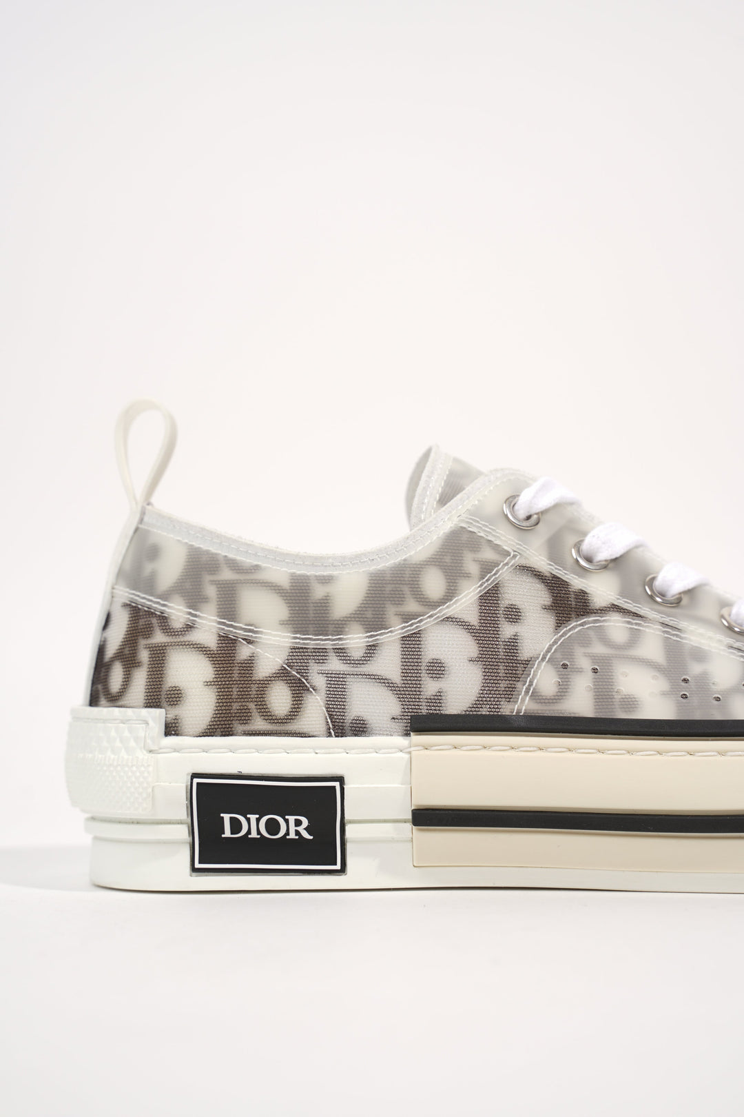 Christian Dior Womens B23 Low Top Grey EU 39.5 / UK 6.5