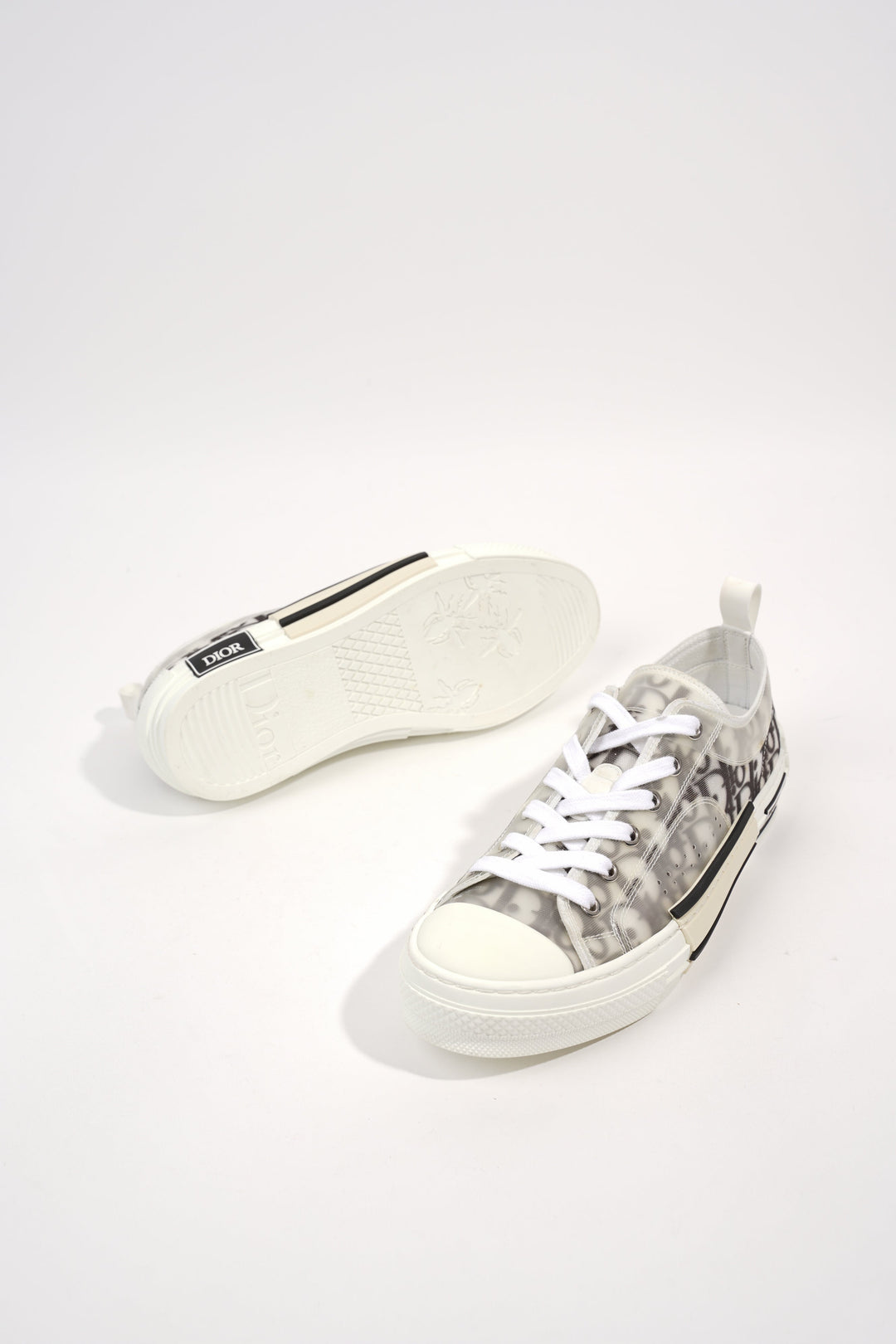 Christian Dior Womens B23 Low Top Grey EU 39.5 / UK 6.5