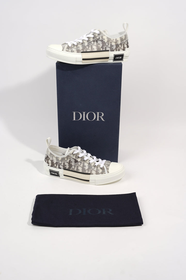 Christian Dior Womens B23 Low Top Grey EU 39.5 / UK 6.5