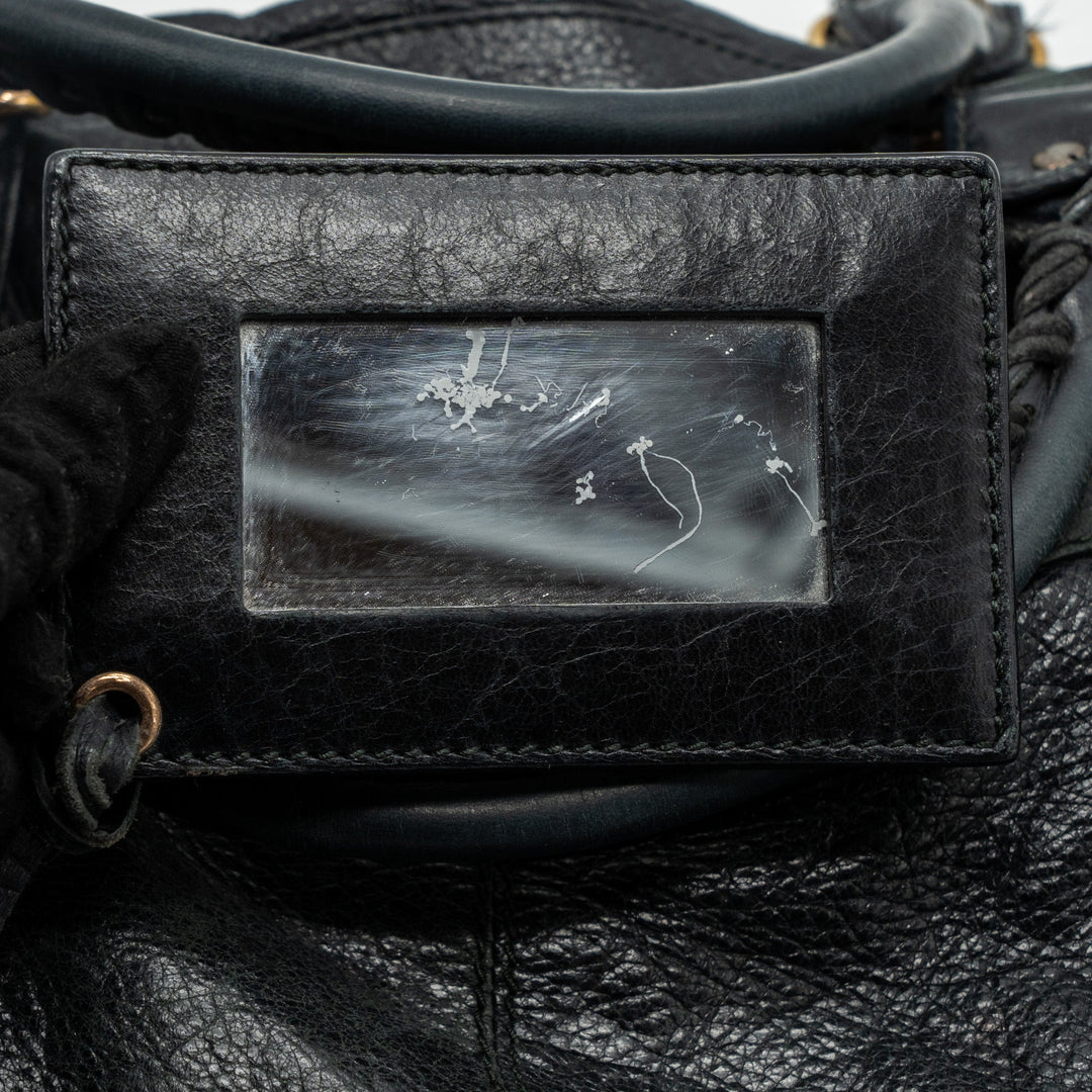 Top Quality Balenciaga G21 Work Bag Leather black GHW