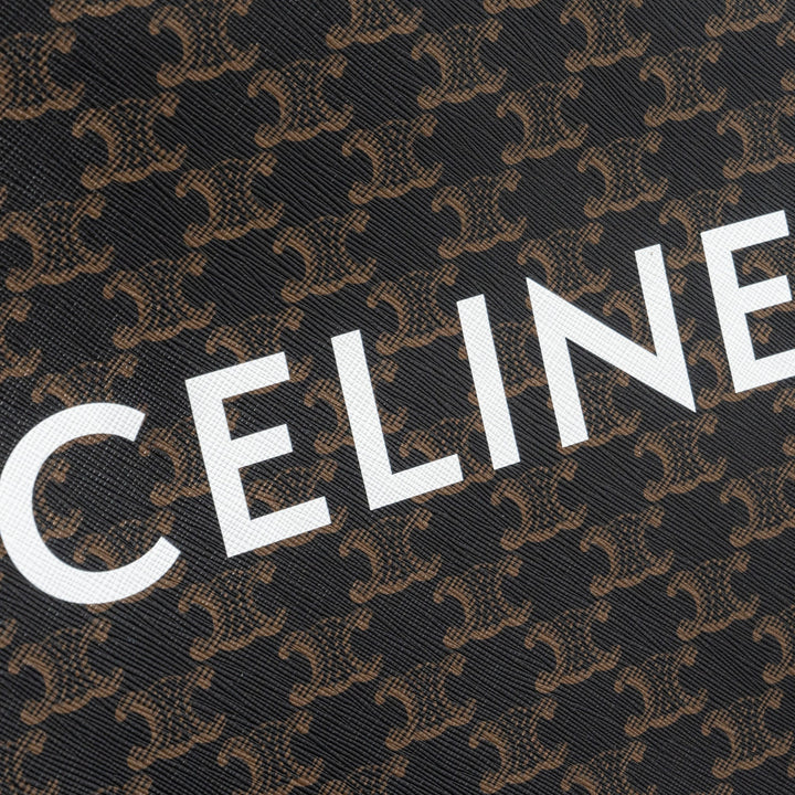 Celine Vertical Cabas Triomphe Canvas
