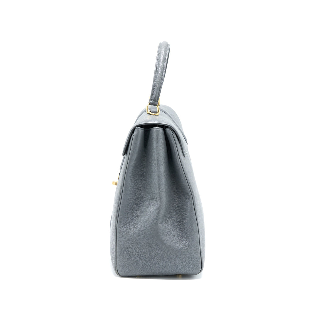 Top Quality Celine 16 Bag Grained Calfskin Grey
