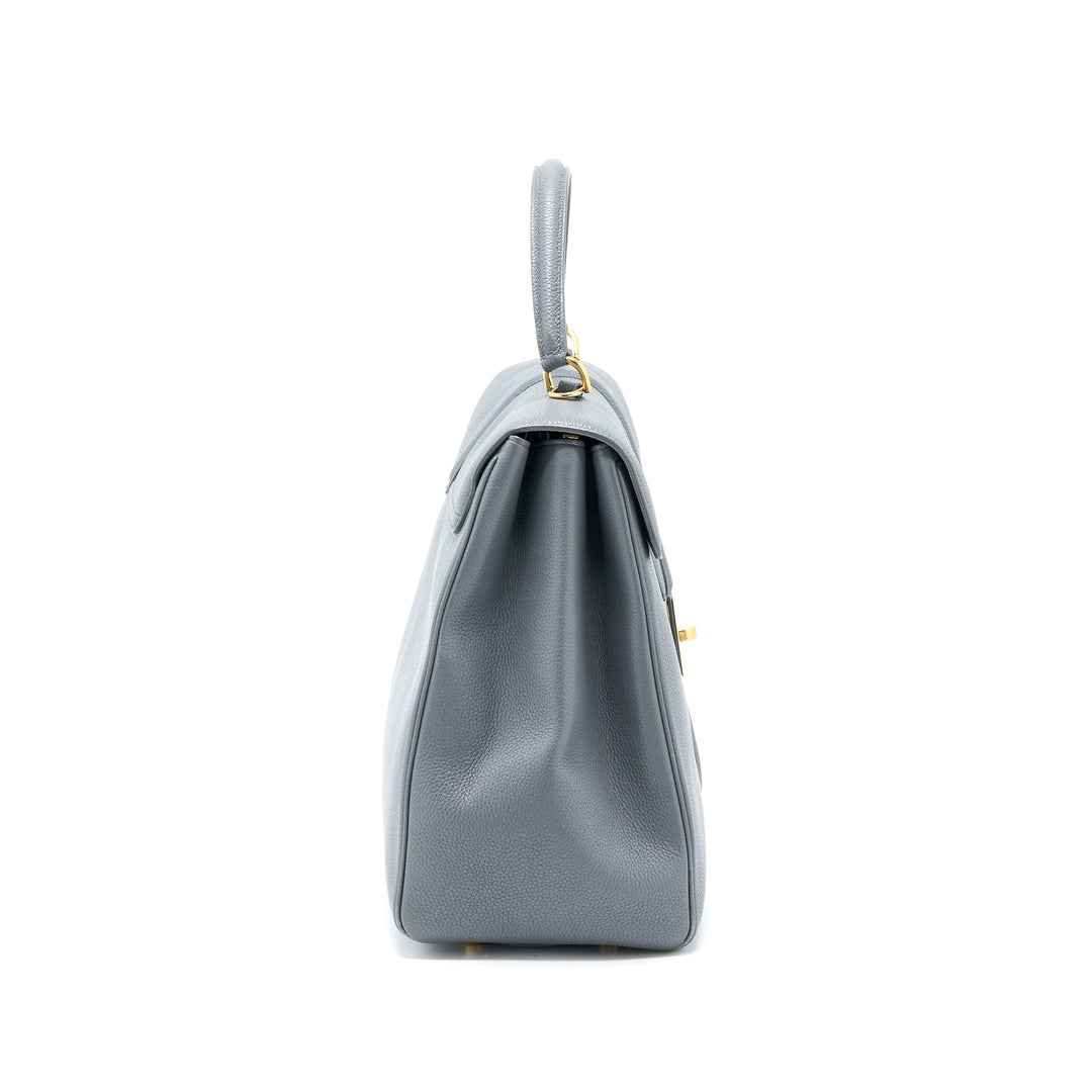 Top Quality Celine 16 Bag Grained Calfskin Grey