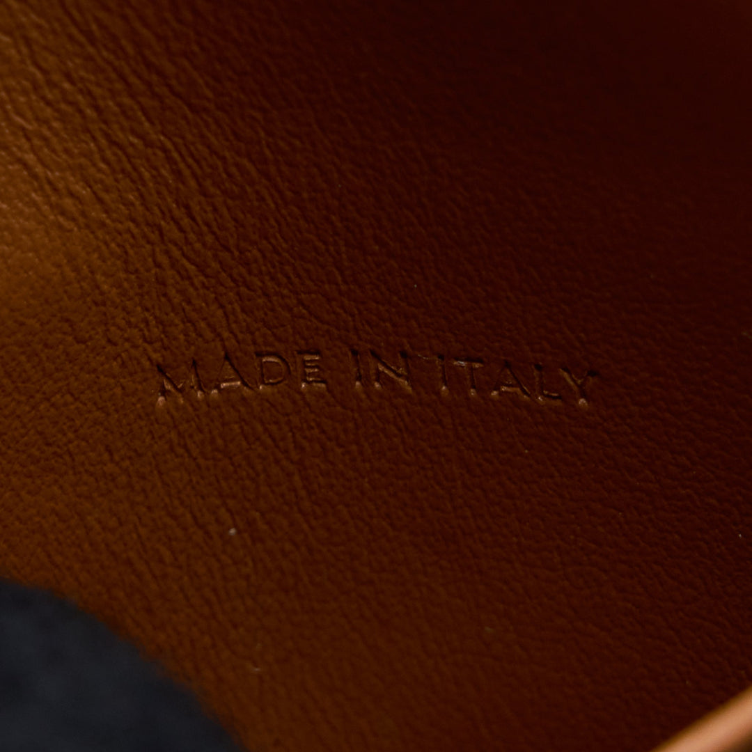 Celine Clutch On Strap Calfskin Tan