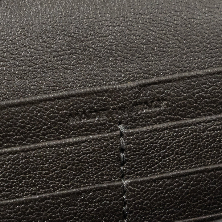 Saint Laurent/YSL Envelop Chain Bag Calfskin Dark Grey SHW