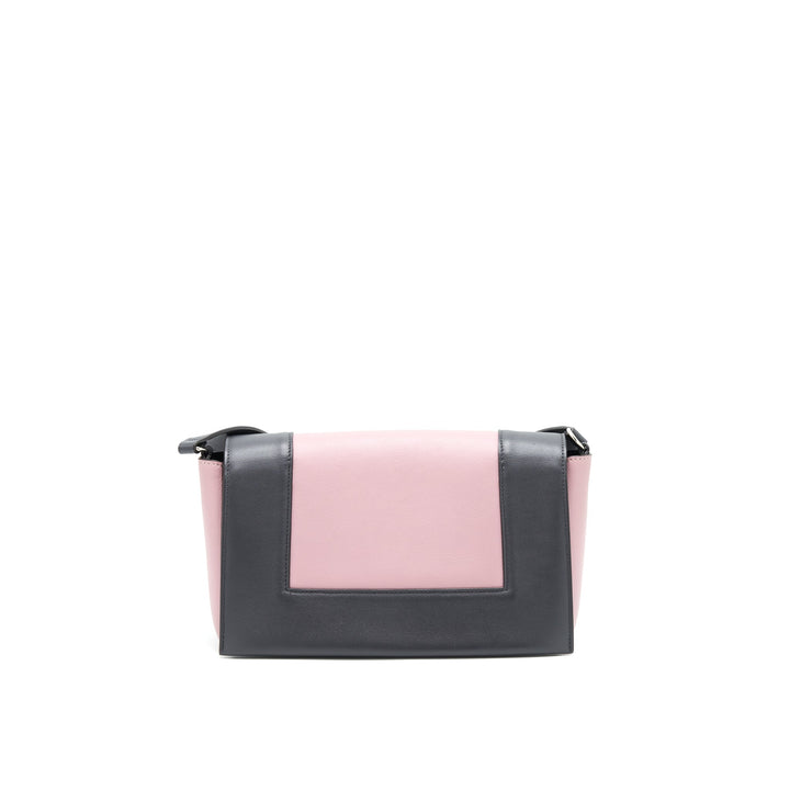 Celine Frame Shoulder Bag light Purple/ Dark Grey