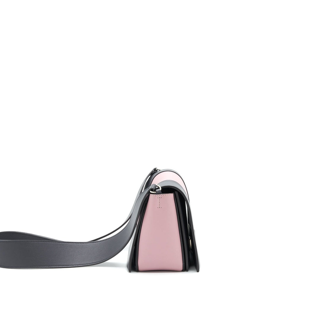 Celine Frame Shoulder Bag light Purple/ Dark Grey