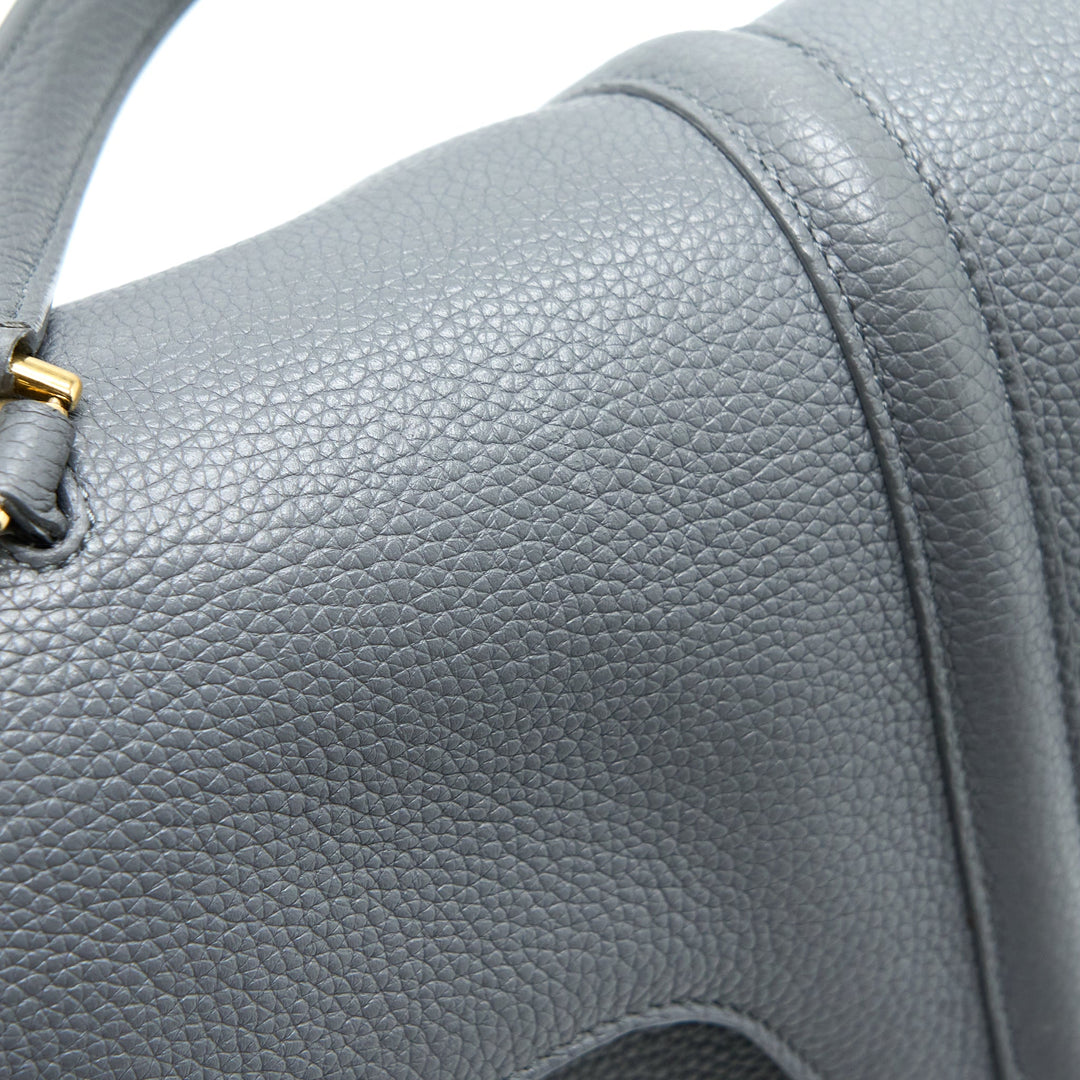 Top Quality Celine 16 Bag Grained Calfskin Grey
