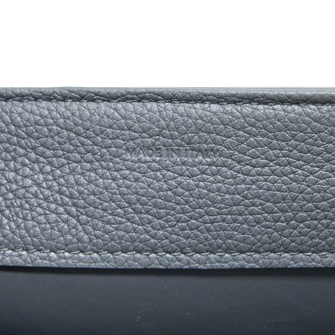 Celine 16 Bag Grained Calfskin Grey