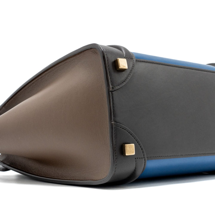 Celine Micro Luggage Bag Calfskin Multicolour