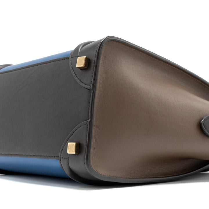 Celine Micro Luggage Bag Calfskin Multicolour