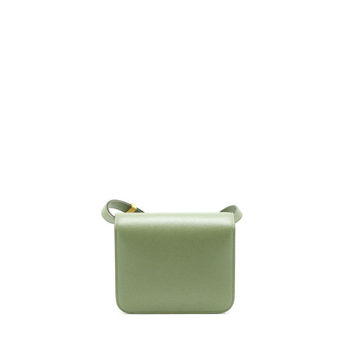 Top Quality Celine Teen Box Calfskin Green