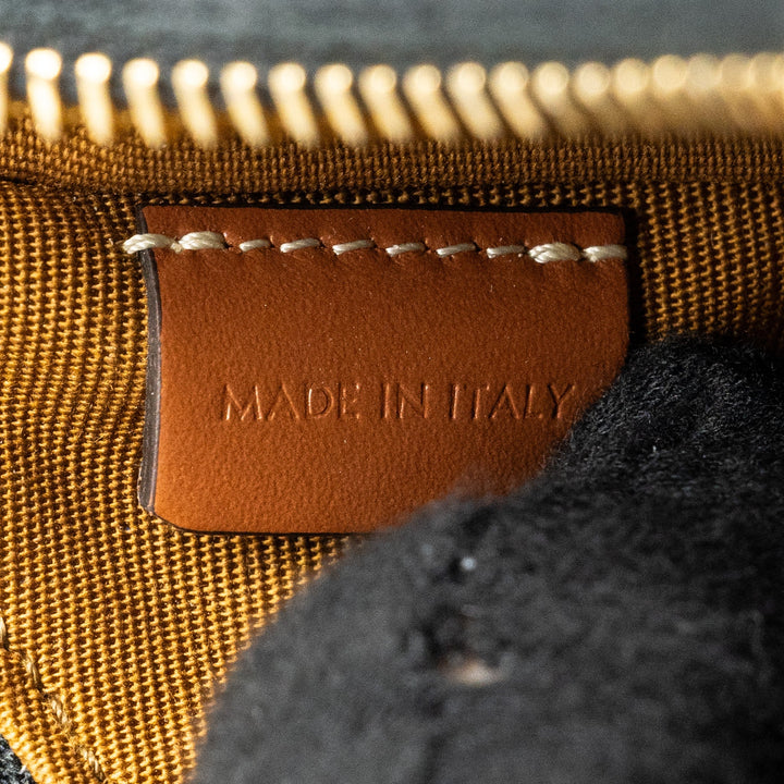 Top Quality Celine Mini Ava Triomphe Canvas/Calfskin Tan