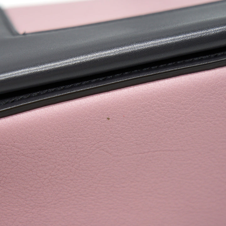 Celine Frame Shoulder Bag light Purple/ Dark Grey