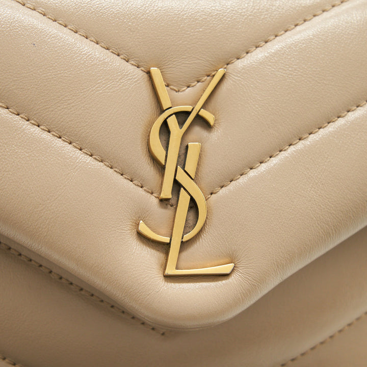 Saint Laurent/YSL Lou Lou Bag Dark Beige GHW