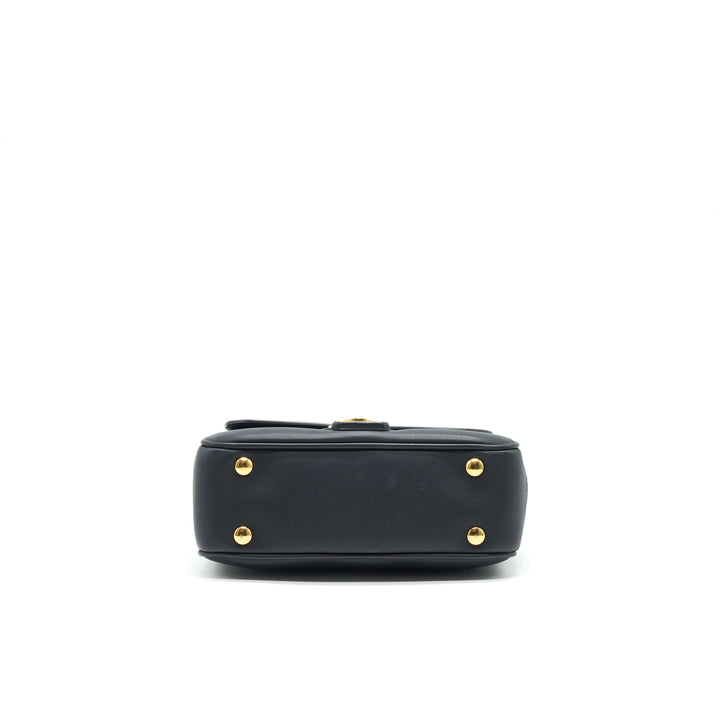 Burberry Small DK88 Top Handle Bag Black