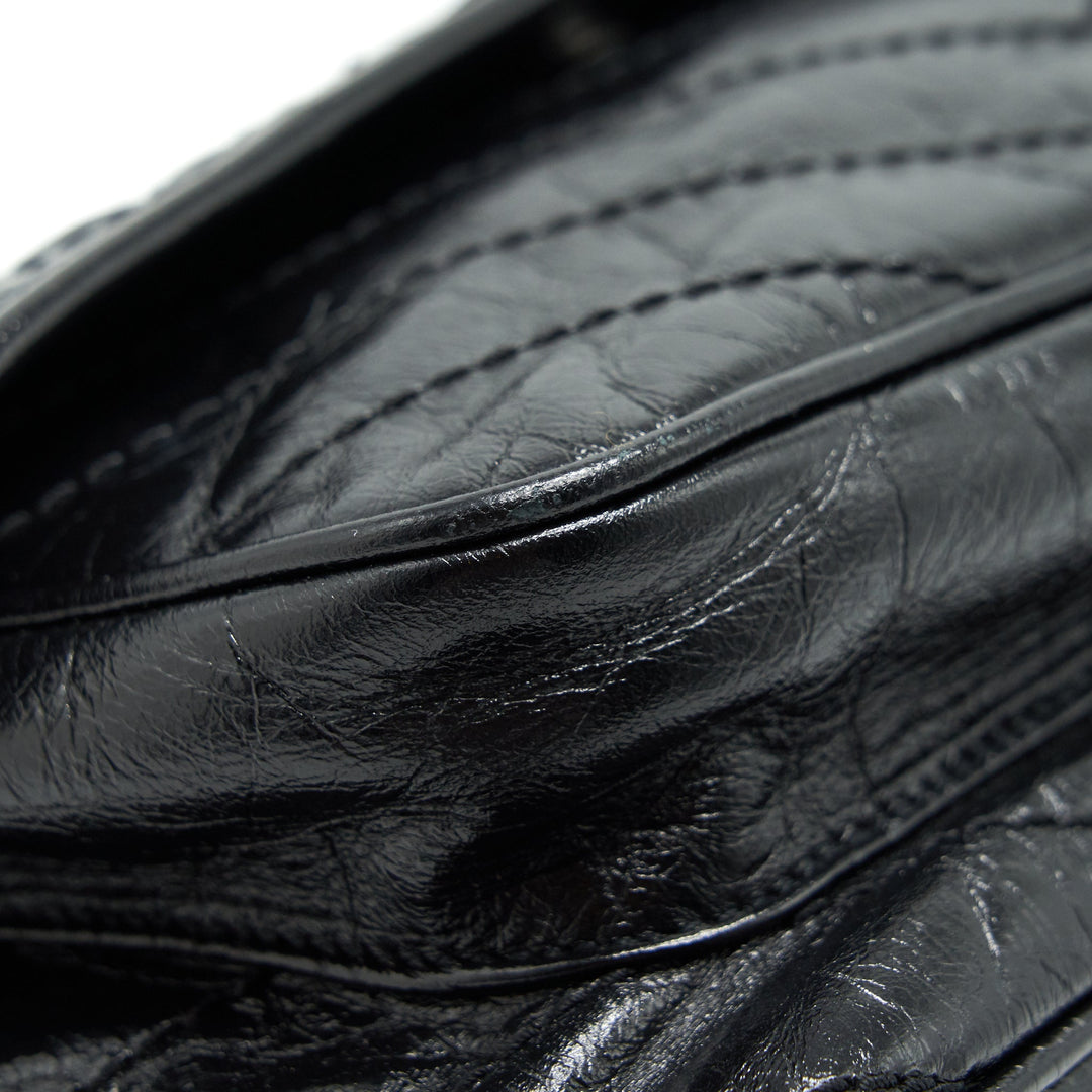 Saint Laurent Niki Large Bag In Black and Black Hardware