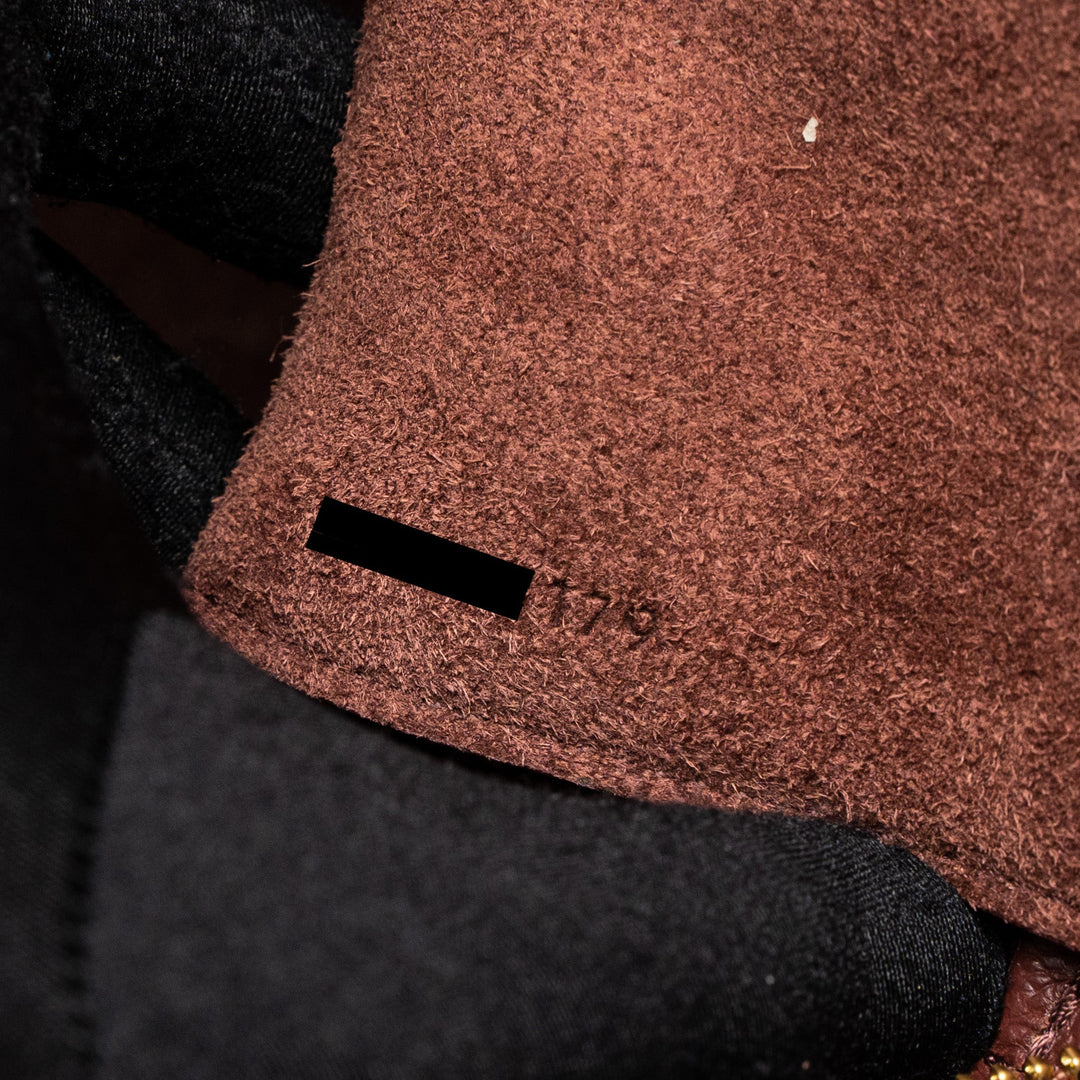 Celine Micro Belt Bag Grained Calfskin Burgundy