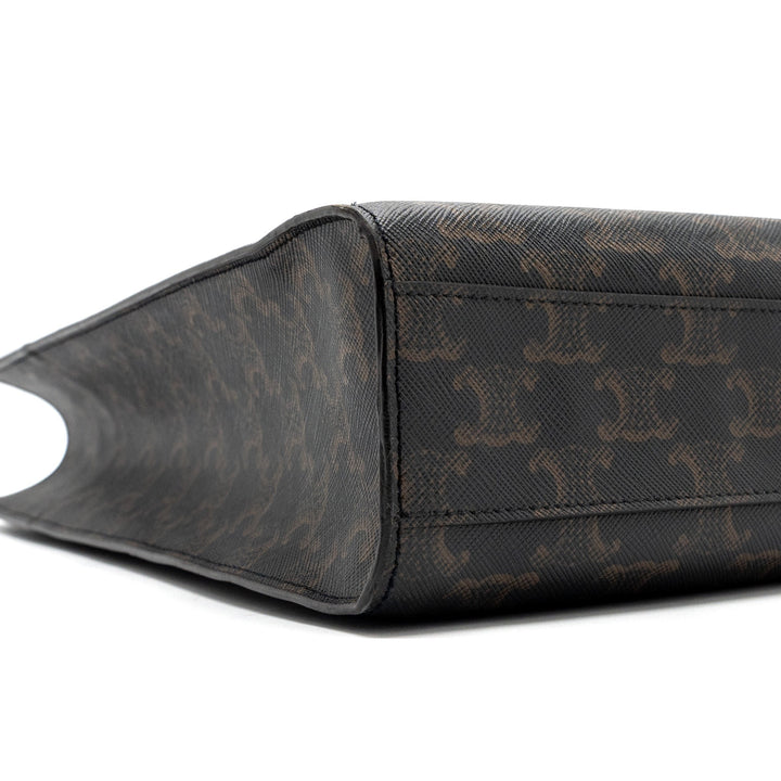 Top Quality Celine Vertical Cabas Triomphe Canvas/ Leather