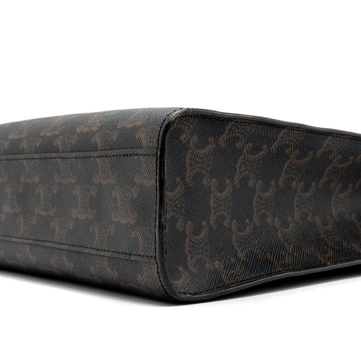 Top Quality Celine Vertical Cabas Triomphe Canvas/ Leather
