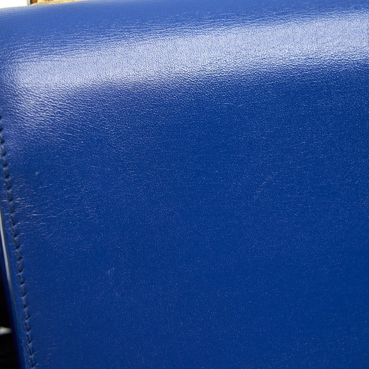 Saint Laurent/YSL mini kate bag Tassel electric Blue GHW