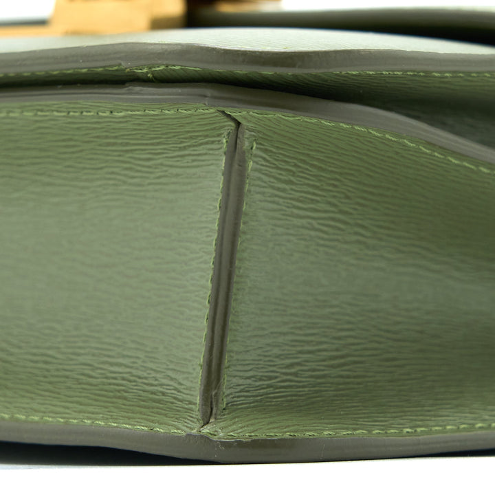 Top Quality Celine Teen Box Calfskin Green