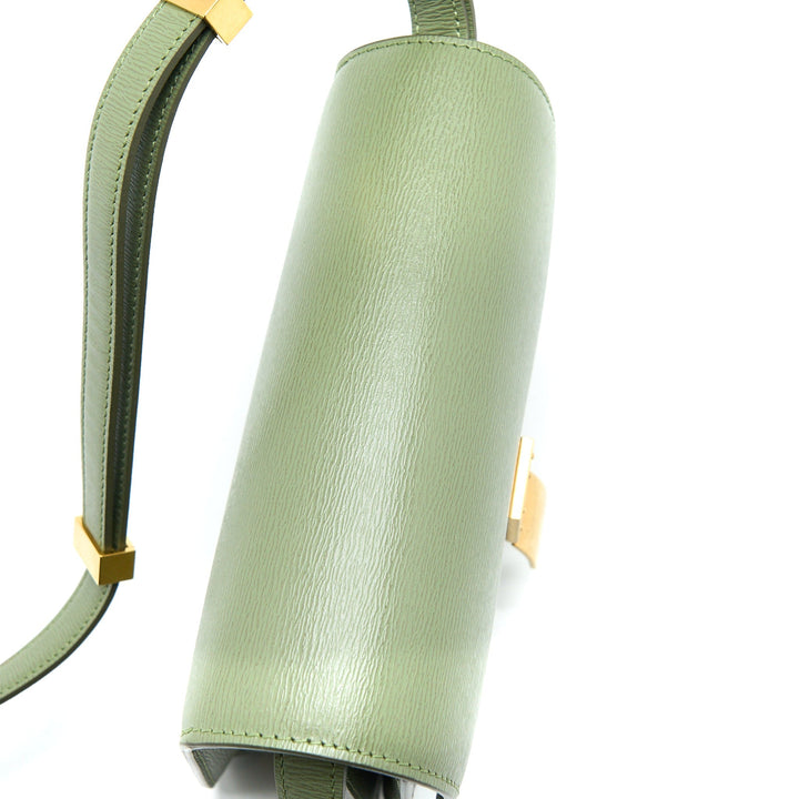 Top Quality Celine Teen Box Calfskin Green