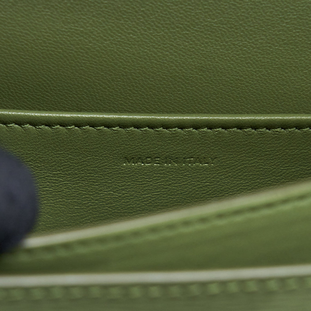 Top Quality Celine Teen Box Calfskin Green