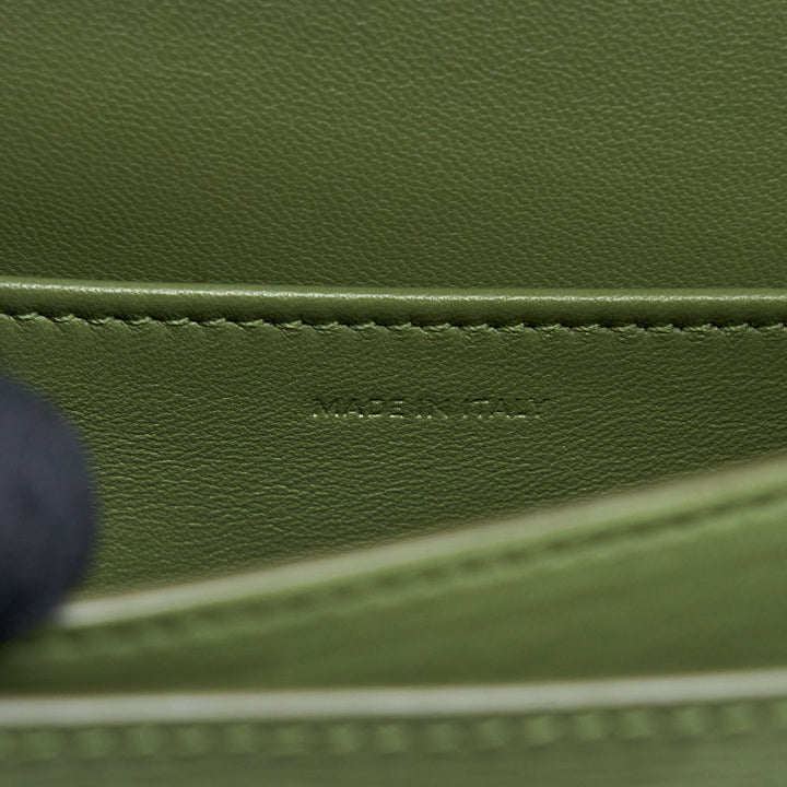 Top Quality Celine Teen Box Calfskin Green