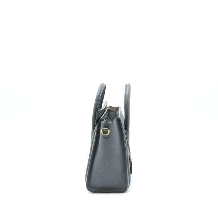 Top Quality Celine Nano Luggage Bag Grey